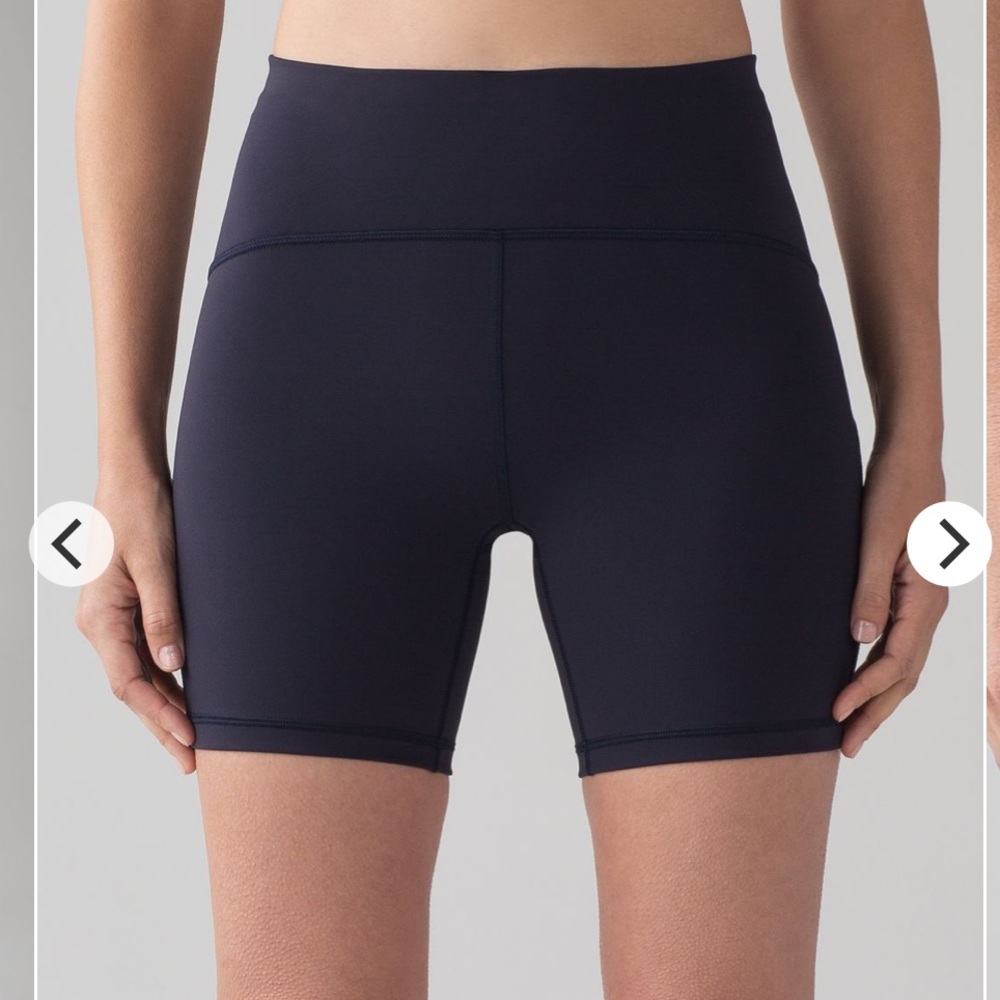 Lululemon Train Times Short Midnight Navy Size 8